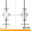 wrought iron fence parts for fence decoration